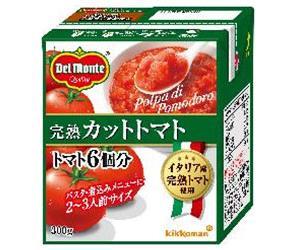 送料無料 デルモンテ 完熟カットトマト 300g紙パック×12個入 北海道・沖縄・離島は別途送料が必要。