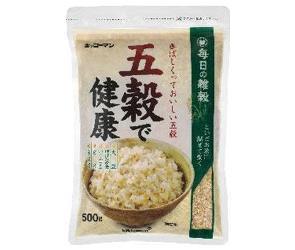 送料無料 【2ケースセット】キッコーマン 五穀で健康 500g×12袋入×(2ケース) 北海道・沖縄・離島は別途送料が必要。