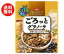 送料無料 【2ケースセット】日清シスコ ごろっとグラノーラ 3種のまるごと大豆 400g×6袋入×(2ケース) ※北海道・沖縄・離島は別途送料が必要。