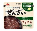 送料無料 【2ケースセット】井村屋 レンジで簡単 ぜんざい 150g×30袋入×(2ケース) ※北海道・沖縄・離島は別途送料が必要。