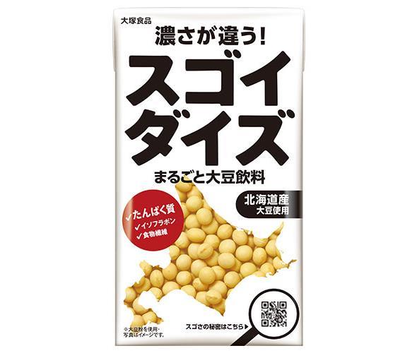 大塚食品 スゴイダイズ無調整タイプ 950ml紙パック×6本入×(2ケース)｜ 送料無料 大豆 紙パック イソフラボン カルシウム