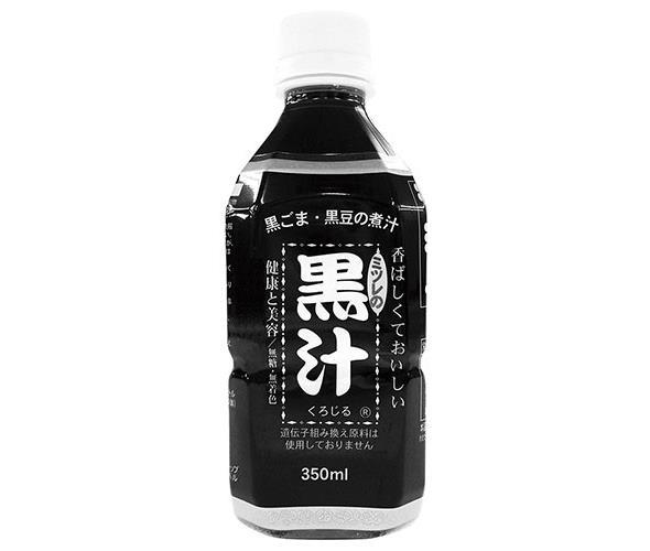 ミツレフーズ ミツレの黒汁 350mlペットボトル×24本入| 送料無料 国産 黒ごま ビタミンC イソフラボン