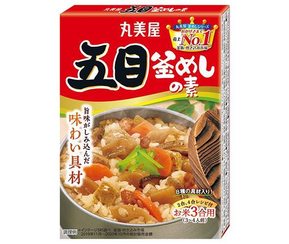丸美屋 五目釜めしの素 147g×10箱入｜ 送料無料 一般食品 調味料 素 釜飯 料理の素 かまめしのサムネイル
