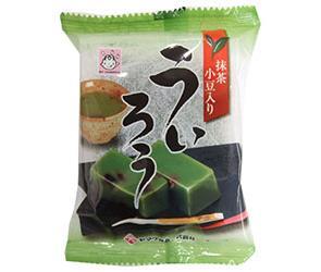 ヤマク食品 抹茶小豆入り ういろう 100g×12袋入×(2ケース)｜ 送料無料 一般食品 和菓子