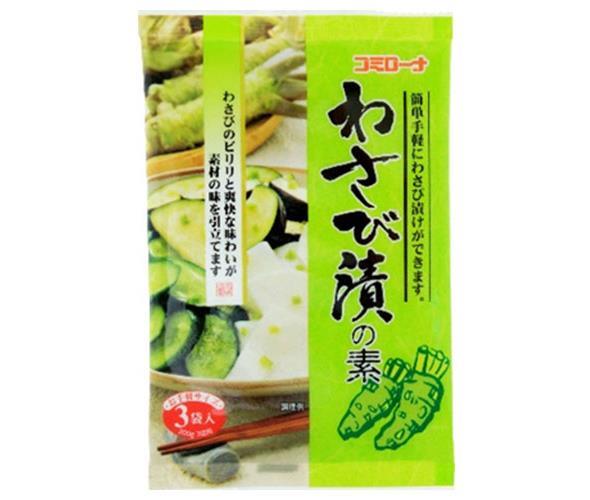 コーセーフーズ わさび漬の素 60g×10袋入×(2ケース)｜ 送料無料 調味料 一般食品 漬物 素 ワサビ