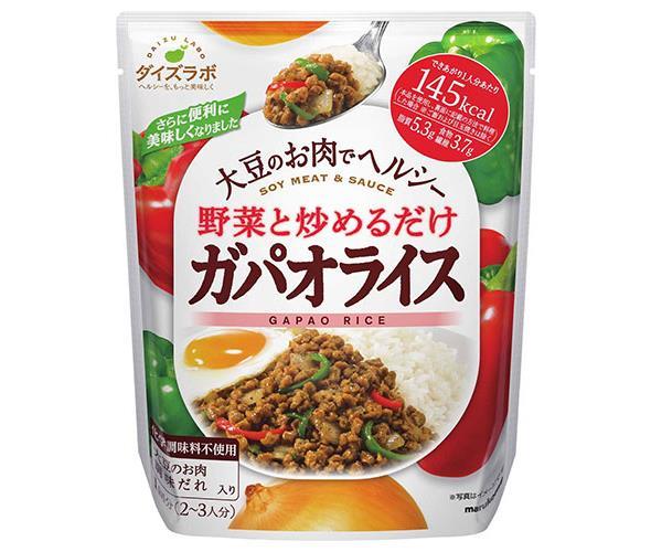マルコメ ダイズラボ 野菜と炒めるだけ ガパオライス 158g×20袋入｜ 送料無料 大豆ミート ガパオライスのサムネイル
