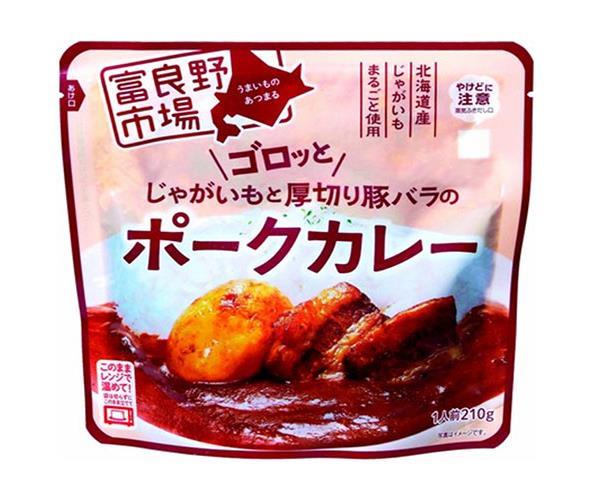 JANコード:4523221800175 原材料 じゃがいも(北海道)、豚肉、野菜(玉ねぎ、にんにく、生姜)、食用油脂(精製ラード、植物油)、小麦粉、リンゴピューレ、ウスターソース、牛乳、ポークブイヨン、カレー粉、ビーフエキス、トマトケチャップ、砂糖、マンゴチャツネ、バター、香辛料/調味料(アミノ酸等)、カラメル色素、(一部に小麦・乳成分・豚肉・りんご・牛肉・大豆を含む) 栄養成分 (260g当たり)エネルギー328kcal、たんぱく質7.7g、脂質22.2g、炭水化物22.28g、食塩相当量2.6g 内容 カテゴリ:一般食品、カレーサイズ:170〜230(g,ml) 賞味期間 (メーカー製造日より)15ヶ月 名称 カレー 保存方法 直射日光を避け、常温で保存 備考 販売者:富良野地方卸売市場株式会社北海道富良野市弥生町4番2号 ※当店で取り扱いの商品は様々な用途でご利用いただけます。 御歳暮 御中元 お正月 御年賀 母の日 父の日 残暑御見舞 暑中御見舞 寒中御見舞 陣中御見舞 敬老の日 快気祝い 志 進物 内祝 %D御祝 結婚式 引き出物 出産御祝 新築御祝 開店御祝 贈答品 贈物 粗品 新年会 忘年会 二次会 展示会 文化祭 夏祭り 祭り 婦人会 %Dこども会 イベント 記念品 景品 御礼 御見舞 御供え クリスマス バレンタインデー ホワイトデー お花見 ひな祭り こどもの日 %Dギフト プレゼント 新生活 運動会 スポーツ マラソン 受験 パーティー バースデー 類似商品はこちら富良野地方卸売市場 ゴロッとじゃがいもと厚切り11,631円ハウス食品 ポークカレー 180g×30袋入×11,070円響 鹿児島黒豚ポークカレー 160g×30袋入13,078円富良野 ゴロッと玉ねぎと骨付きチキンのスープカ21,502円ハウス食品 ポークカレー 180g×30袋入｜5,918円響 鹿児島黒豚ポークカレー 160g×30袋入6,922円富良野 ゴロッと玉ねぎと骨付きチキンのスープカ11,134円結わえる 和風だしときのこのポークカレー 158,413円結わえる 和風だしときのこのポークカレー 154,590円新着商品はこちら2024/5/17桃屋 梅ごのみ スティック 64g×6個入｜ 2,445円2024/5/17桃屋 フライドにんにく バター味 40g瓶×62,801円2024/5/17桃屋 フライドにんにく こしょう味 40g瓶×2,801円ショップトップ&nbsp;&gt;&nbsp;カテゴリトップ&nbsp;&gt;&nbsp;2ケース&nbsp;&gt;&nbsp;一般食品&nbsp;&gt;&nbsp;レトルト食品&nbsp;&gt;&nbsp;カレーショップトップ&nbsp;&gt;&nbsp;カテゴリトップ&nbsp;&gt;&nbsp;2ケース&nbsp;&gt;&nbsp;一般食品&nbsp;&gt;&nbsp;レトルト食品&nbsp;&gt;&nbsp;カレー2024/05/17 更新 類似商品はこちら富良野地方卸売市場 ゴロッとじゃがいもと厚切り11,631円ハウス食品 ポークカレー 180g×30袋入×11,070円響 鹿児島黒豚ポークカレー 160g×30袋入13,078円新着商品はこちら2024/5/17桃屋 梅ごのみ スティック 64g×6個入｜ 2,445円2024/5/17桃屋 フライドにんにく バター味 40g瓶×62,801円2024/5/17桃屋 フライドにんにく こしょう味 40g瓶×2,801円