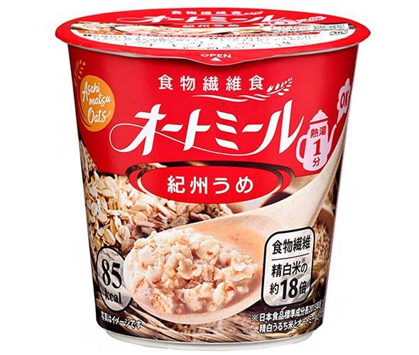 旭松食品 オートミール 紀州うめ 22.7g×12個入×(2ケース)｜ 送料無料 オートミール レトルト 紀州梅 梅 ウメ 1