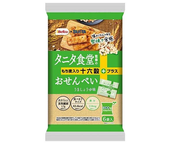 【送料無料・メーカー/問屋直送品・代引不可】栗山米菓 タニタ食堂監修のおせんべい 十六穀 96g×12袋入｜せんべい 煎餅 お菓子 おやつ タニタ食堂