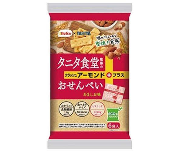 【送料無料・メーカー/問屋直送品・代引不可】栗山米菓 タニタ食堂監修のおせんべい アーモンド 96g×12袋入｜せんべい 煎餅 お菓子 おやつ タニタ食堂