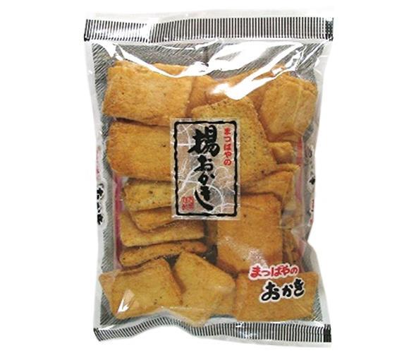 【送料無料・メーカー/問屋直送品・代引不可】まつばや 揚げおかき 135g×10袋入｜おかき 菓子 おかし お菓子 おやつ