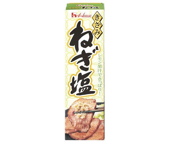 ハウス食品 きざみねぎ塩 38g×10本入｜ 送料無料 のっける ペースト 味変 ネギ レモン