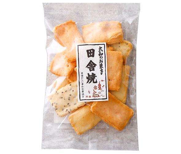 【送料無料・メーカー/問屋直送品・代引不可】奈良祥樂 大和のお菓子 田舎焼 80g×12袋入｜お菓子 焼き菓子 あられ せんべい