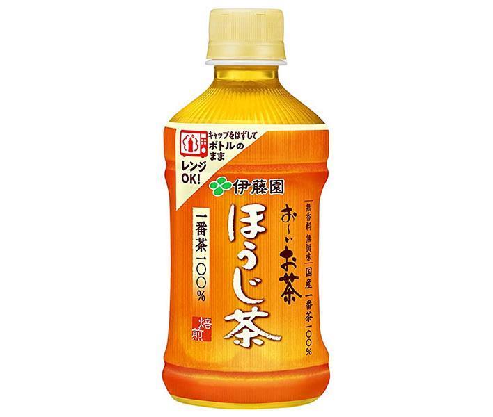 伊藤園 【HOT用】お〜いお茶 ほうじ茶 電子レンジ対応 345mlペットボトル×24本入×（2ケース）｜ 送料無料 ほうじ茶 PET ホット