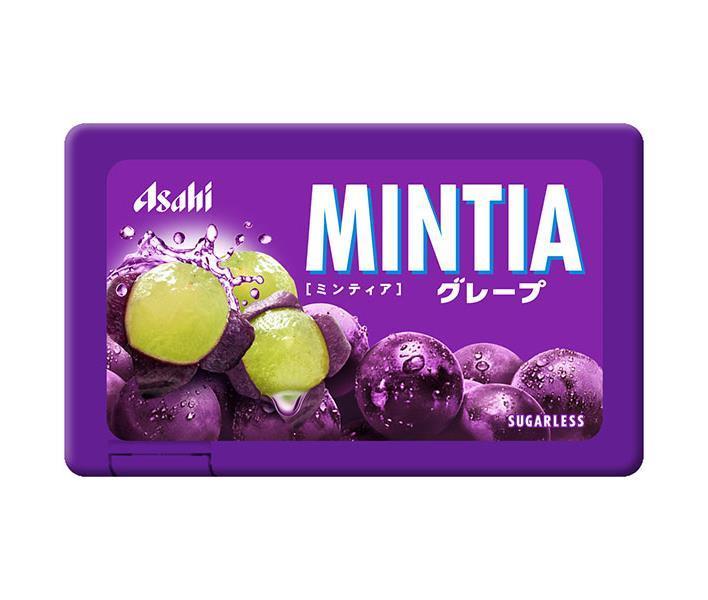 アサヒグループ食品 ミンティア グレープ 50粒 10個入 2ケース ｜ 送料無料 お菓子 MINTIA 葡萄 ぶどう ブドウ タブレット