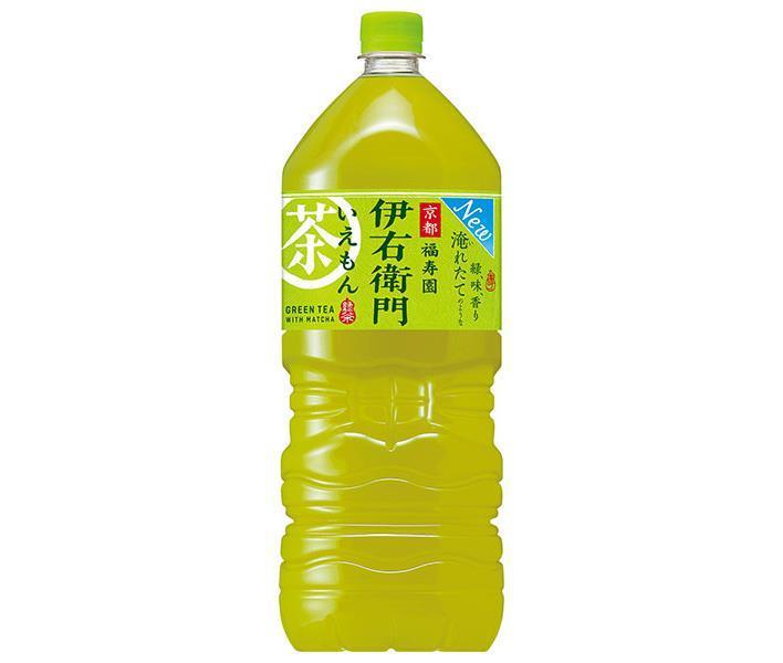 サントリー 緑茶 伊右衛門(いえもん) 2Lペットボトル×6本入×(2ケース)｜ 送料無料 お茶 緑茶 清涼飲料 イエモン PET