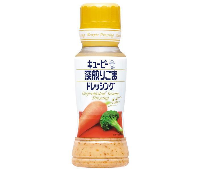 キューピー 深煎りごまドレッシング 180mlペットボトル×12本入×(2ケース)｜ 送料無料 調味料 食品 ドレッシング PET