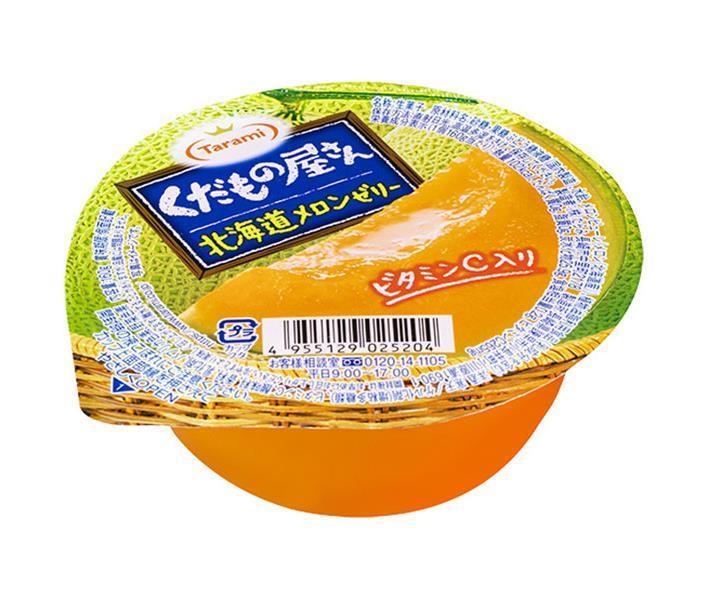 たらみ くだもの屋さん 北海道メロンゼリー 160g×36(6×6)個入｜ 送料無料 ゼリー フルーツ デザート お菓子 おやつ