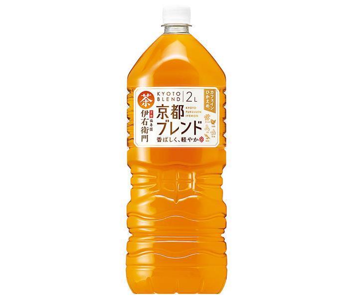 サントリー 伊右衛門(いえもん) 京都ブレンド 2Lペットボトル×6本入｜ 送料無料 お茶飲料 緑茶 PET ブレンド茶