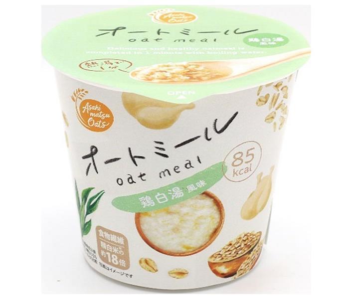 旭松 オートミール 鶏白湯風味 27g×12個入｜ 送料無料 オートミール レトルト 鶏白湯