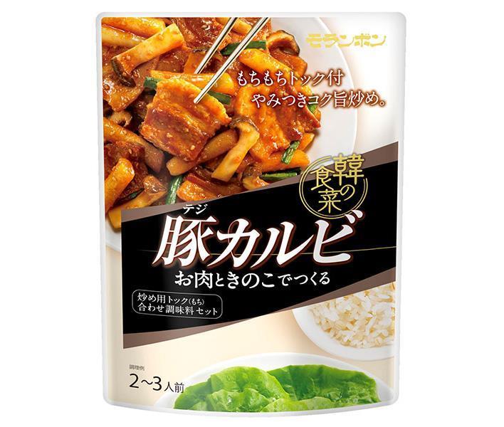 モランボン 韓の食菜 豚カルビ 190g×10袋入×(2ケース)｜ 送料無料 調味料 韓国料理 インスタント食品のサムネイル