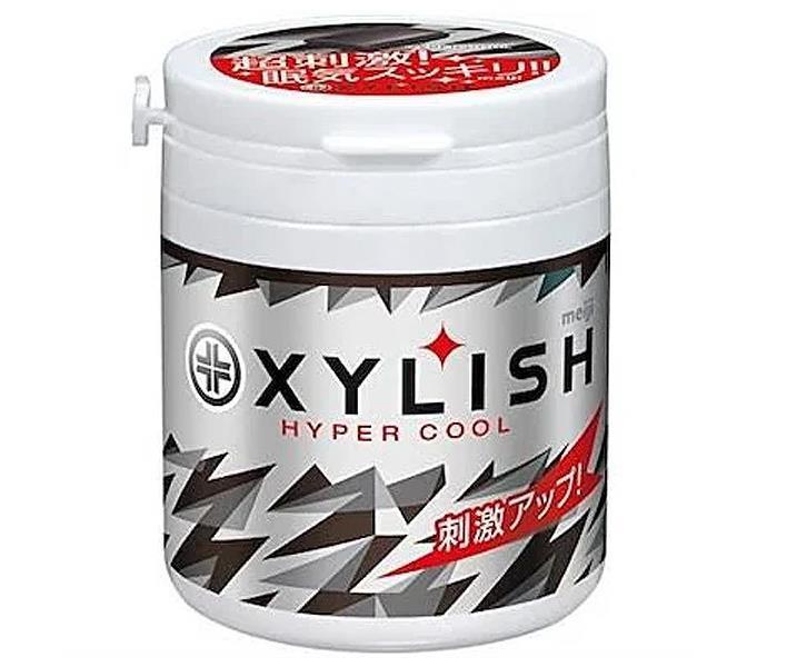 明治 キシリッシュガム ハイパークールボトル 94g×4個入｜ 送料無料 お菓子 ガム ボトル XYLISH キシリトール