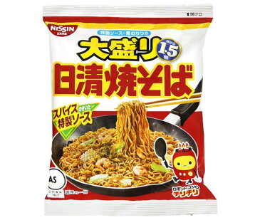 日清食品 日清焼そば 大盛り1.5倍 151g×12袋入｜ 送料無料 焼そば インスタント 袋麺 即席