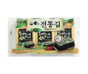 白子のり オリーブオイル韓国伝統のり 3袋詰(8切8枚)板のり3枚×12個入| 送料無料 一般食品 乾物 味付のり 海苔 韓国のり