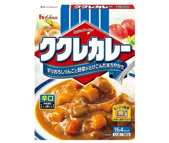 ハウス食品 ククレカレー 辛口 180g×30個入｜ 送料無料 一般食品 レトルト食品 カレー