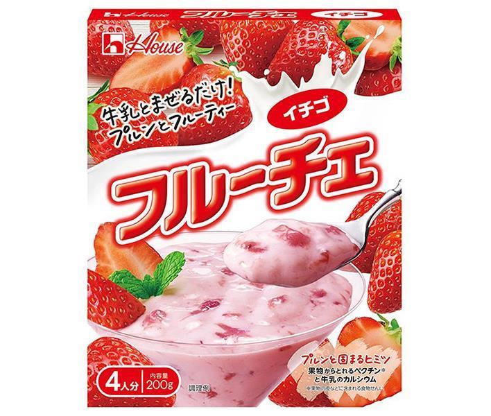 ハウス食品 フルーチェ イチゴ 200g×30個入｜ 送料無料 お菓子 おやつ デザート 苺