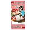 テーブルマーク たきたてご飯 国産こしひかり(分割) 小盛6食 (100g×6個)×8個入×(2ケース)｜ 送料無料 一般食品 レトルト食品 ご飯