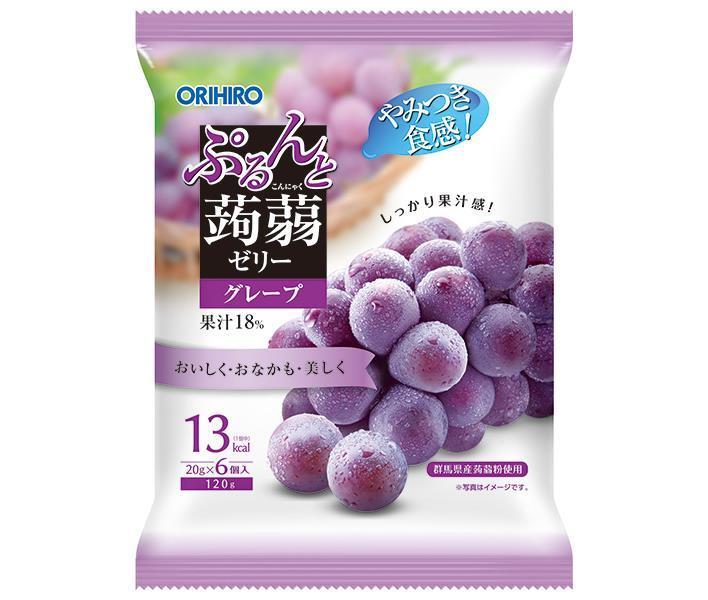 JANコード:4571157254340 原材料 果糖ぶどう糖液糖、還元水飴、砂糖、果汁（ブドウ、リンゴ）、蒟蒻粉、酸味料、ゲル化剤（増粘多糖類）、香料、塩化カリウム、甘味料（アセスルファムK、スクラロース） 栄養成分 (1個(20g)あたり)エネルギー13kcal、たんぱく質0g、脂質0g、炭水化物3.2g、食塩相当量0〜0.1g 内容 カテゴリ:菓子、こんにゃくゼリー、ぶどうサイズ:165以下(g,ml) 賞味期間 (メーカー製造日より)9ヶ月 名称 生菓子(ゼリー) 保存方法 直射日光・高温多湿をさけ、涼しいところで保存してください。 備考 販売者:オリヒロブランデュ株式会 群馬県高崎市下大島町613 ※当店で取り扱いの商品は様々な用途でご利用いただけます。 御歳暮 御中元 お正月 御年賀 母の日 父の日 残暑御見舞 暑中御見舞 寒中御見舞 陣中御見舞 敬老の日 快気祝い 志 進物 内祝 %D御祝 結婚式 引き出物 出産御祝 新築御祝 開店御祝 贈答品 贈物 粗品 新年会 忘年会 二次会 展示会 文化祭 夏祭り 祭り 婦人会 %Dこども会 イベント 記念品 景品 御礼 御見舞 御供え クリスマス バレンタインデー ホワイトデー お花見 ひな祭り こどもの日 %Dギフト プレゼント 新生活 運動会 スポーツ マラソン 受験 パーティー バースデー 類似商品はこちらオリヒロ ぷるんと蒟蒻ゼリー マスカット 203,553円オリヒロ ぷるんと蒟蒻ゼリー グレープ 20g6,339円オリヒロ ぷるんと蒟蒻ゼリー マスカット 206,339円オリヒロ ぷるんと蒟蒻ゼリー 白桃 20gパウ3,371円オリヒロ ぷるんと蒟蒻ゼリー アップル＋グレー3,294円オリヒロ ぷるんと蒟蒻ゼリー 免疫ケア プラズ3,553円オリヒロ ぷるんと蒟蒻ゼリー グレープ 1306,015円オリヒロ ぷるんと蒟蒻ゼリー ミックスフルーツ3,553円オリヒロ ぷるんと蒟蒻ゼリー 免疫ケア プラズ6,339円新着商品はこちら2024/5/19伊藤園 ニッポンエール 山形県産さくらんぼ 53,164円2024/5/18伊藤園 お～いお茶 緑茶 330ml紙パック×2,309円2024/5/18伊藤園 お～いお茶 緑茶 330ml紙パック×3,851円ショップトップ&nbsp;&gt;&nbsp;カテゴリトップ&nbsp;&gt;&nbsp;企画&nbsp;&gt;&nbsp;お買い得ショップトップ&nbsp;&gt;&nbsp;カテゴリトップ&nbsp;&gt;&nbsp;企画&nbsp;&gt;&nbsp;お買い得2024/05/19 更新 類似商品はこちらオリヒロ ぷるんと蒟蒻ゼリー マスカット 203,553円オリヒロ ぷるんと蒟蒻ゼリー グレープ 20g6,339円オリヒロ ぷるんと蒟蒻ゼリー マスカット 206,339円新着商品はこちら2024/5/19伊藤園 ニッポンエール 山形県産さくらんぼ 53,164円2024/5/18伊藤園 お～いお茶 緑茶 330ml紙パック×2,309円2024/5/18伊藤園 お～いお茶 緑茶 330ml紙パック×3,851円