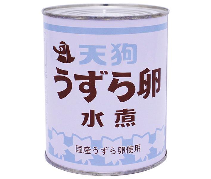 天狗缶詰 うずら卵 水煮 国産 JAS 2号缶 430g缶×12個入｜ 送料無料 インスタント たまご うずらの卵 国産