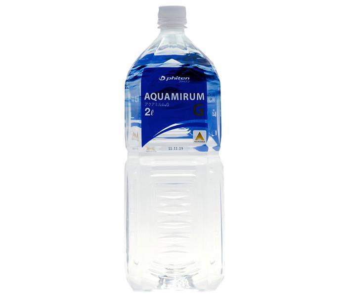 ファイテン アクアミルムG 2Lペットボトル×6本入｜ 送料無料 天然水 ミネラルウォーター 水 2000ml 2l 軟水 ペットボトル PET