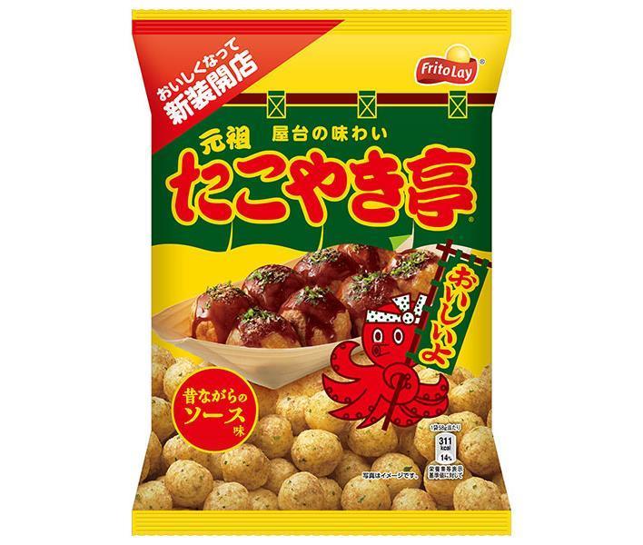 【送料無料・メーカー/問屋直送品・代引不可】フリトレー 元祖たこやき亭 まろやかソース味 58g×12袋入｜ お菓子 スナック菓子 ソース味のサムネイル
