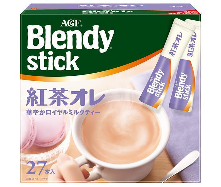 AGF ブレンディ スティック 紅茶オレ (9.5g×27本)×6箱入｜ 送料無料 インスタント スティック ミルクティーのサムネイル