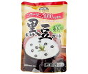 ヒカリ食品 黒豆がゆ コラーゲン入り 250gパウチ×24個入| 送料無料