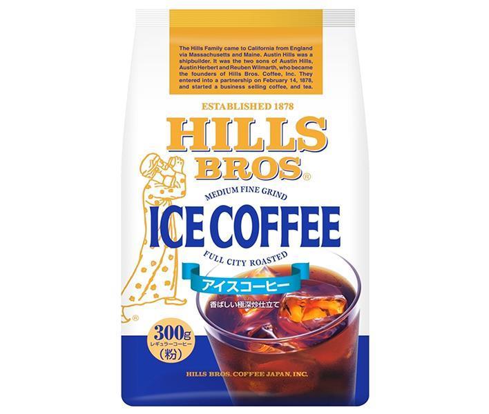 日本ヒルスコーヒー ヒルス アイスコーヒー(粉) 300g袋×12袋入｜ 送料無料 コーヒー 珈琲 レギュラーコーヒーのサムネイル