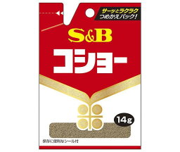 エスビー食品 S＆B 袋入りコショー 14g×10袋入×(2ケース)｜ 送料無料 調味料 袋 胡椒