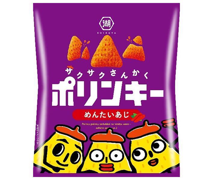 コイケヤ ポリンキー めんたいあじ 55g×12袋入｜ 送料無料 お菓子 スナック菓子 明太味