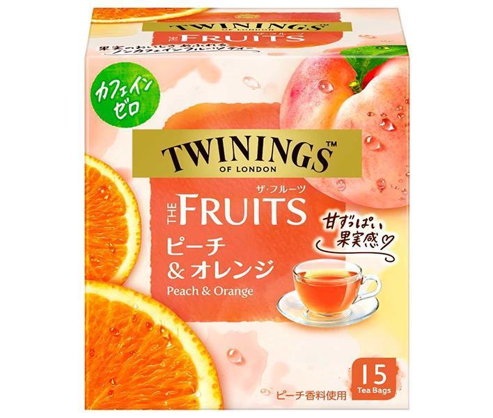 トワイニング ハーブティー 片岡物産 トワイニング THE FRUITS(ザ・フルーツ)ピーチ＆オレンジ 15袋×24個入｜ 送料無料 紅茶 TWININGS ティーバッグ インスタント 紅茶