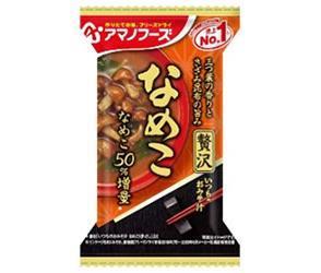 JANコード:4971334209697 原材料 なめこ(国産)、調合みそ、豆みそ、みつば、風味調味料、しょうゆ、でん粉・デキストリン混合物、こんぶ、かにエキス、こんぶ粉末、かつお節粉末、酵母エキスパウダー/調味料(アミノ酸等)、カラメル色素、酸化防止剤(ビタミンE)、酸味料、(一部にかに・小麦・乳成分・さば・大豆・魚醤(魚介類)を含む) 栄養成分 (1食分(9g)あたり)エネルギー31kcal、たんぱく質2.0g、脂質0.67g、炭水化物4.2g、食塩相当量1.7g 内容 カテゴリ：一般食品、インスタント食品、味噌汁サイズ：165以下(g,ml) 賞味期間 (メーカー製造日より)1年 名称 即席みそ汁（乾燥タイプ） 保存方法 高温多湿の所を避け、常温で保存してください。 備考 アサヒグループ食品株式会社東京都墨田区吾妻橋1-23-1 ※当店で取り扱いの商品は様々な用途でご利用いただけます。 御歳暮 御中元 お正月 御年賀 母の日 父の日 残暑御見舞 暑中御見舞 寒中御見舞 陣中御見舞 敬老の日 快気祝い 志 進物 内祝 %D御祝 結婚式 引き出物 出産御祝 新築御祝 開店御祝 贈答品 贈物 粗品 新年会 忘年会 二次会 展示会 文化祭 夏祭り 祭り 婦人会 %Dこども会 イベント 記念品 景品 御礼 御見舞 御供え クリスマス バレンタインデー ホワイトデー お花見 ひな祭り こどもの日 %Dギフト プレゼント 新生活 運動会 スポーツ マラソン 受験 パーティー バースデー 類似商品はこちらアマノフーズ フリーズドライ いつものおみそ汁14,504円アマノフーズ フリーズドライ いつものおみそ汁7,635円アマノフーズ フリーズドライ いつものおみそ汁7,635円アマノフーズ フリーズドライ いつものおみそ汁7,635円アマノフーズ フリーズドライ いつものおみそ汁14,504円アマノフーズ フリーズドライ いつものおみそ汁6,015円アマノフーズ フリーズドライ いつものおみそ汁14,504円アマノフーズ フリーズドライ いつものおみそ汁14,504円アマノフーズ フリーズドライ いつものおみそ汁7,635円新着商品はこちら2024/5/16ヤクルト 珈琲たいむ ブラック 200ml紙パ3,423円2024/5/16ヤクルト 珈琲たいむ ブラック 200ml紙パ6,080円2024/5/16ヤクルト パイナップルジュース 200ml紙パ3,371円ショップトップ&nbsp;&gt;&nbsp;カテゴリトップ&nbsp;&gt;&nbsp;一般食品&nbsp;&gt;&nbsp;インスタント食品&nbsp;&gt;&nbsp;味噌汁ショップトップ&nbsp;&gt;&nbsp;カテゴリトップ&nbsp;&gt;&nbsp;一般食品&nbsp;&gt;&nbsp;インスタント食品&nbsp;&gt;&nbsp;味噌汁2024/05/16 更新 類似商品はこちらアマノフーズ フリーズドライ いつものおみそ汁14,504円アマノフーズ フリーズドライ いつものおみそ汁7,635円アマノフーズ フリーズドライ いつものおみそ汁7,635円新着商品はこちら2024/5/16ヤクルト 珈琲たいむ ブラック 200ml紙パ3,423円2024/5/16ヤクルト 珈琲たいむ ブラック 200ml紙パ6,080円2024/5/16ヤクルト パイナップルジュース 200ml紙パ3,371円