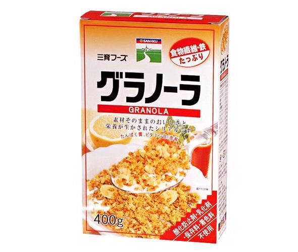 三育フーズ グラノーラ 400g×12個入×(2ケース)｜ 送料無料 グラノーラ 朝食 シリアル 食品