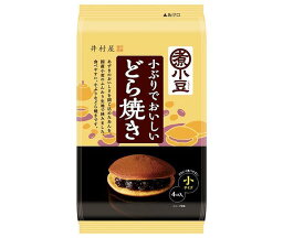 井村屋 小ぶりでおいしいどら焼き 4個×16袋入｜ 送料無料 焼き菓子 和菓子 お菓子 おやつ