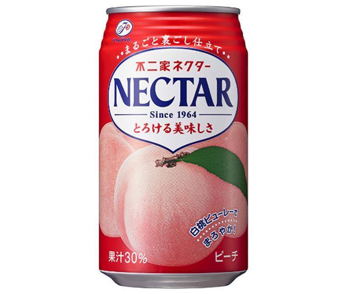 不二家 ネクター ピーチ 350g缶×24本入×(2ケース)｜ 送料無料 果実飲料 ピーチ 缶 NECTAR 果汁 桃