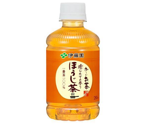 伊藤園 お〜いお茶 ほうじ茶 280mlペットボトル×24本入｜ 送料無料 茶飲料 ほうじ茶 PET お茶 焙じ お..