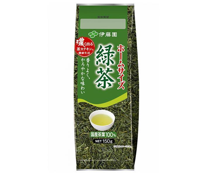 伊藤園 ホームサイズ 緑茶 150g×5袋入×(2ケース)｜ 送料無料 緑茶 茶葉 お茶 国産 カテキン 緑茶