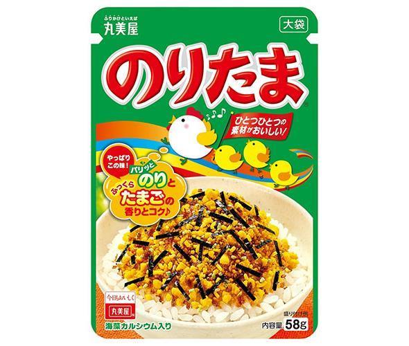 丸美屋 ふりかけ のりたま 大袋 58g×10袋入｜ 送料無料 一般食品 調味料 ふりかけ 大袋 チャックのサムネイル