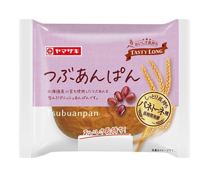 あんパン 山崎製パン パネトーネ種 つぶあんパン 10個入｜ 送料無料 パン 保存 ロングライフ あんこ