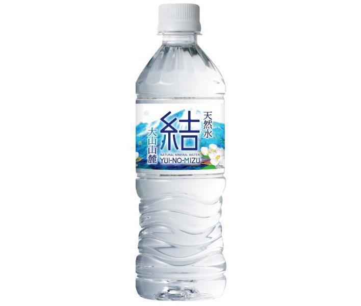 永伸商事 大山山麓天然水 結 ゆいのみず 500mlペットボトル 24本入｜ 送料無料 天然水 ミネラルウォーター 水 銘水 深井戸水 名水